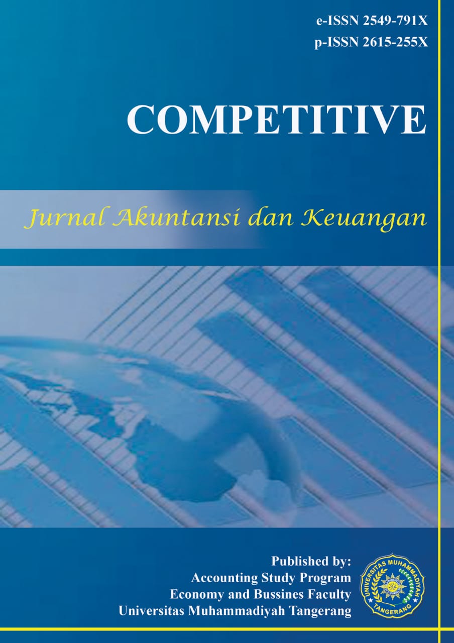 Cover Competitive Jurnal Akuntansi dan Keuangan Vol. 9 No. 1 (2025)